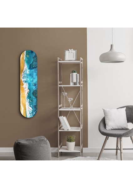 Beach | Glass Wall Art Plaj Cam Duvar Sanatı fırsatları