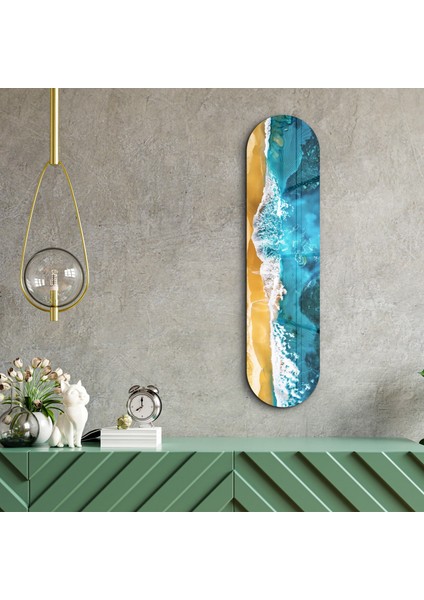 Beach | Glass Wall Art Plaj Cam Duvar Sanatı indirimleri