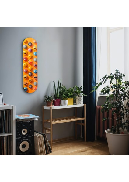 Lots Of Smileys 3 | Glass Wall Art
