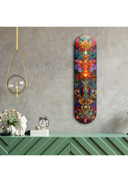 Bohemian Flower Dream V2 | Glass Wall Art Çiçekler