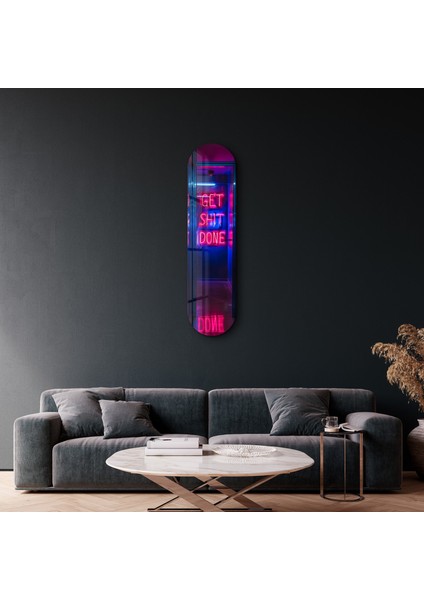 Get $hit Done | Glass Wall Art