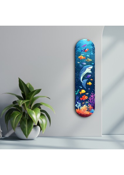 Sweet Shark 2| Glass Wall Art fiyatları