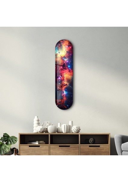 Colourful Space V3 | Glass Wall Art