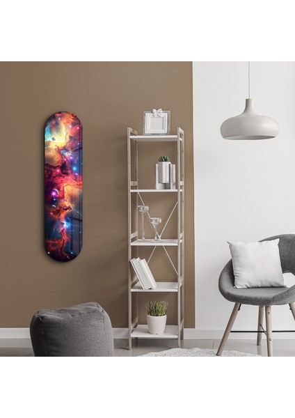 Colourful Space V3 | Glass Wall Art