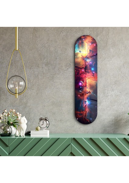 Colourful Space V3 | Glass Wall Art