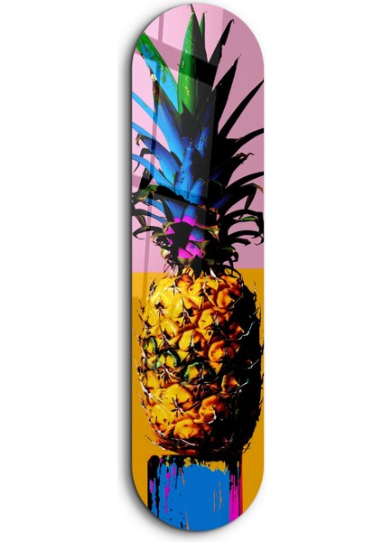 Ananas | Glass Wall Art