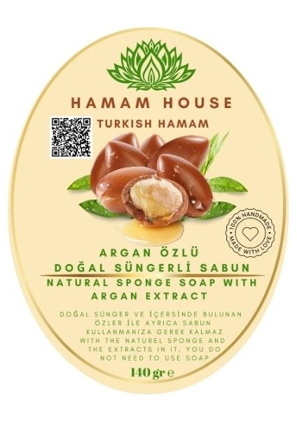 Doğal Süngerli Sabun