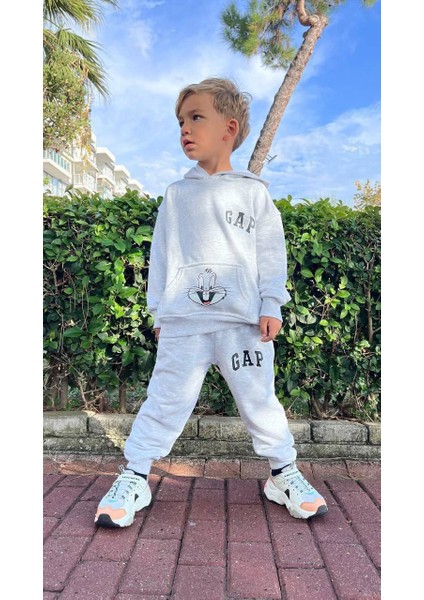 Bugs Bunny Grimelaj Renk Erkek Çocuk Eşofman Takım