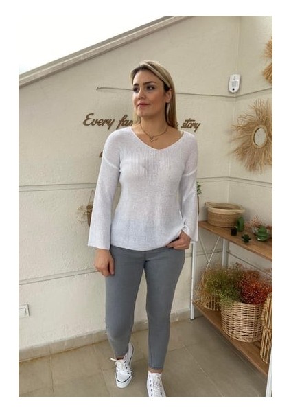 Füme Likralı Skinny Jean