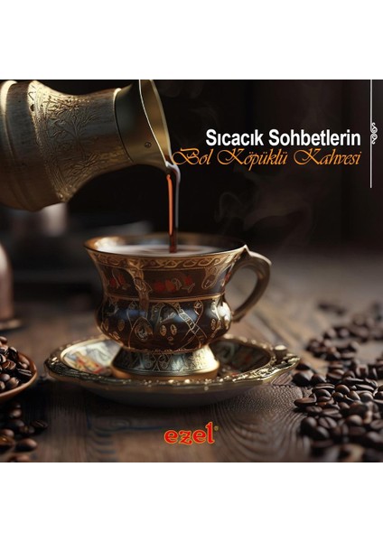 TÜRK KAHVESİ AZ KAVRULMUŞ ÇEKİRDEK - 250GR