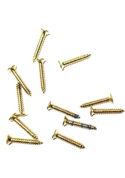 Klips, Menteşe, Ayak, Ağaç, Sunta Vidası 2,2X13 mm - Sarı 1000 Adet