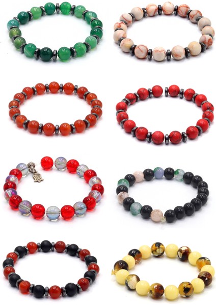 Yıldız Tozu Doğal Taş Bay-Bayan Bileklik 201023556 modelleri