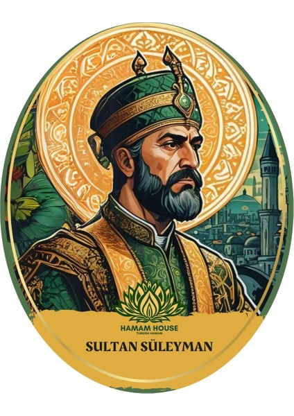 Doğal Süngerli Sabun Özel Parfümlü sultan süleyman