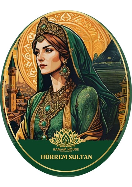 Doğal Süngerli Sabun Özel Parfümlü hürrem sultan