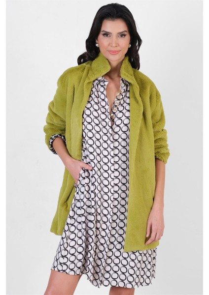 Berlin Peluş Kaban Yeşil