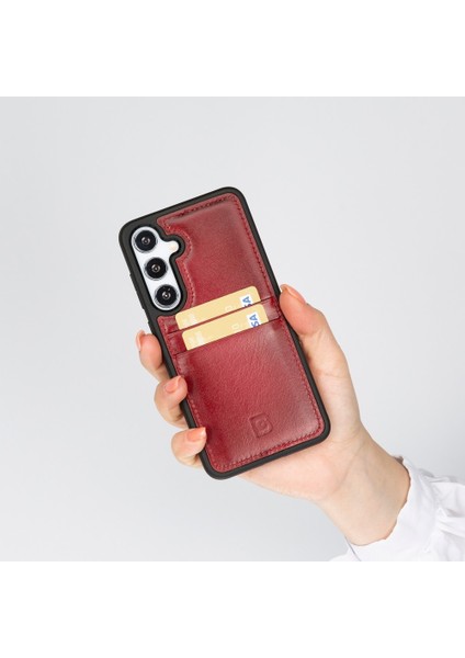 Samsung Galaxy S24 Plus Uyumlu Deri Arka Kapak Fxcp V4EF fiyatları