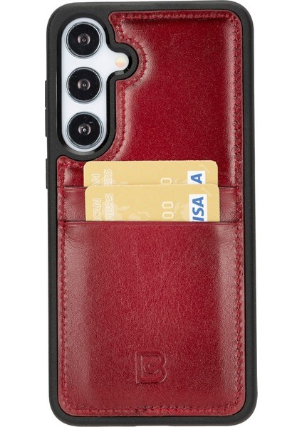Samsung Galaxy S24 Plus Uyumlu Deri Arka Kapak Fxcp V4EF fırsatları