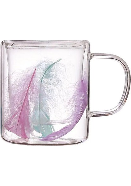 Perotti double Feather Çift Cidarlı Kupa 300 ml modelleri
