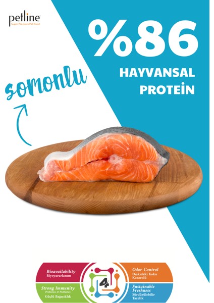 Pretty Salmon Selection Somonlu Düşük Tahıllı Yavru Köpek Maması 3 kg