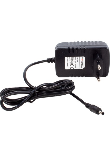 18 Volt - 1 Amper 3.5*1.35 Uçlu Plastik Kasa Priz Tipi Adaptör (4886)