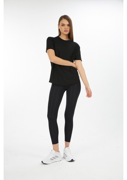 Kadın/ Modal Oversize Basic/ Yuvarlak Yaka /kısa Kol T-Shirt /raw Edge (Pis Kenar) Etek Kol Ağzı modelleri