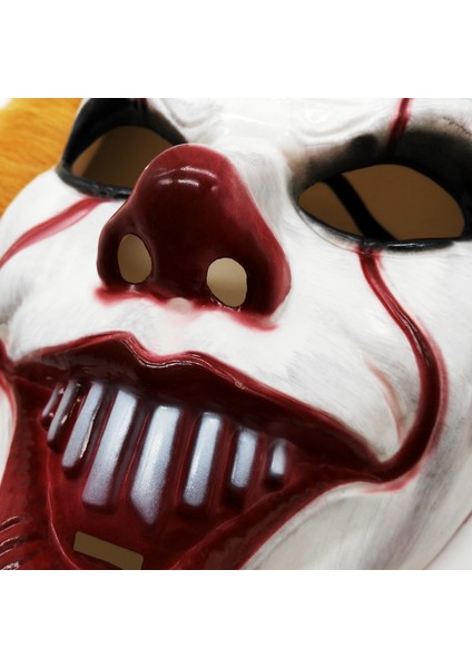 Plastik Joker Maskesi Killer Palyaço Maskesi (4886)