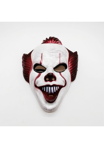 Plastik Joker Maskesi Killer Palyaço Maskesi (4886)