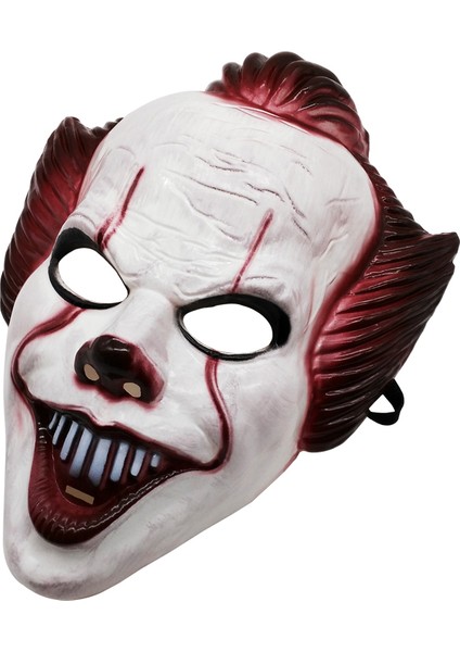 Plastik Joker Maskesi Killer Palyaço Maskesi (4886)