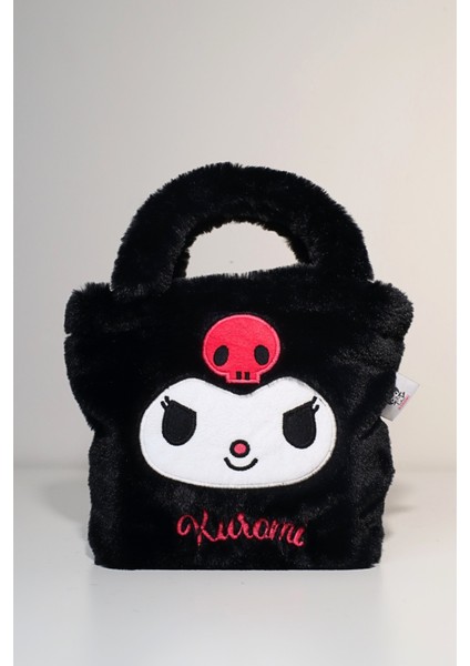 Kuromi Yumuşak Peluş Tüylü Tek Bölmeli Mıknatıslı Çocuk El Çantası fiyatları
