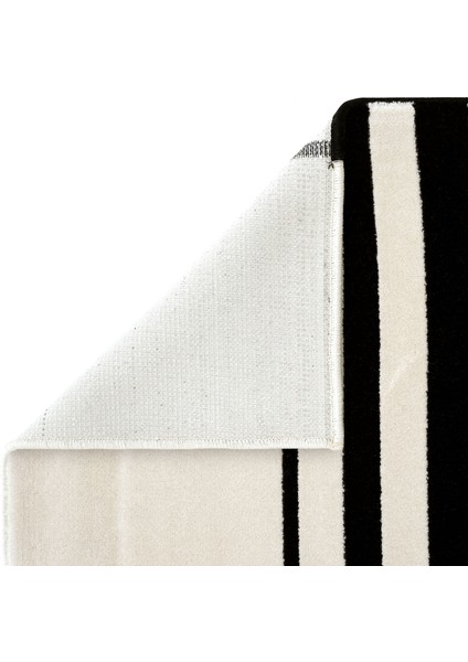 Design 05 Krem Gold Salon Halısı Geometrik Desen Sık Dokuma Modern Oturma Odası Halısı