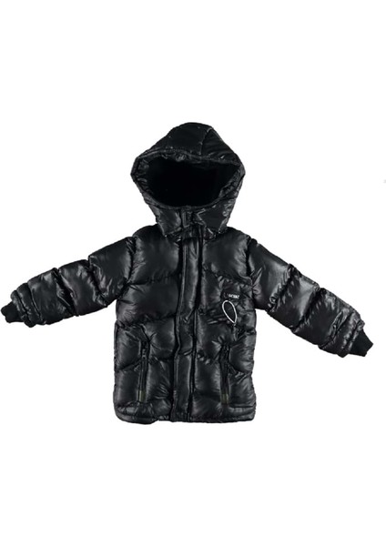 387529 Erkek Çocuk Mont 9/12 Yaş - Siyah - 11-12 Yaş