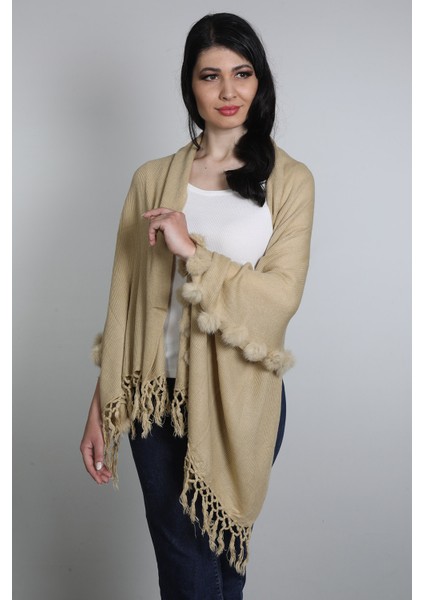 Bej Renk Ipek - Pamuk Şal fiyatları