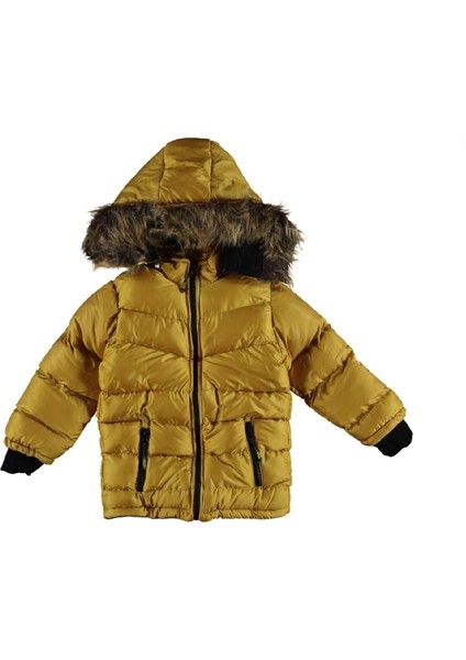 385425 Erkek Çocuk Mont 9/12 Yaş - Gri - 9-10 Yaş