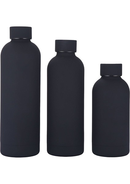 500ML Termos Şişe Yalıtımlı Çift Katmanlı Vakum Küçük Ağızlı Uzay Su Şişesi Mühürlü Sızıntı Geçirmez Doğrudan Içme Spor Su Şişesi (Yurt Dışından)