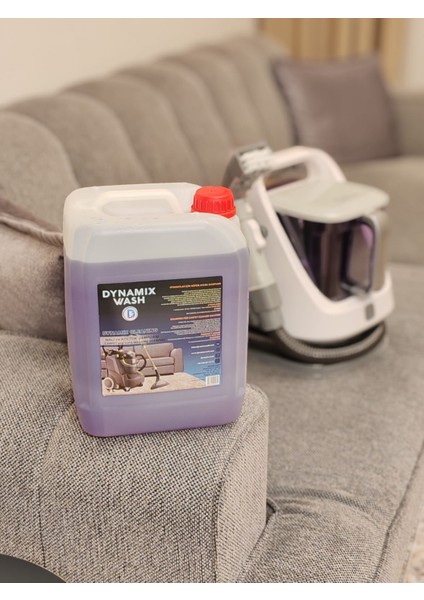 Halı Yıkama Makinesi Şampuanı 5 kg Köpük Ayarlı Halı Şampuanı, Lavanta Bahçesi