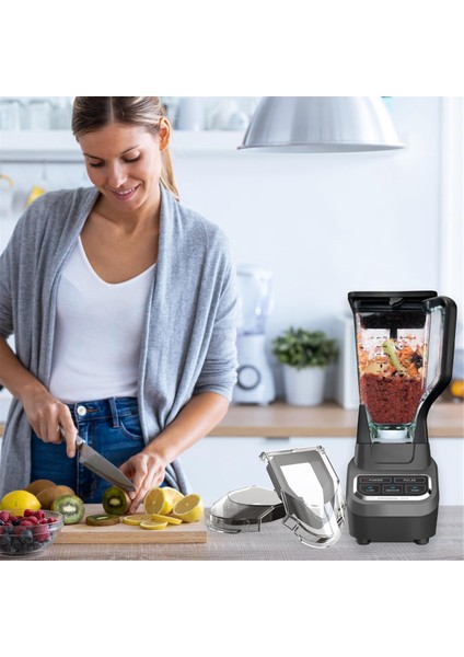 Ninja Için Aksesuarlar,Adet Blender Kapağı Yedek Parçası, Musluk Kapağı Üst Parçaları Kilitli 72Oz Sürahi Bl610 Bn701 (Yurt Dışından)
