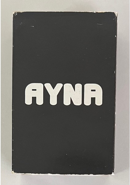 Ayna Şarkılar Şarkılar Türküler Çift Kaset (Orjinal Dönem Baskı Kaset)