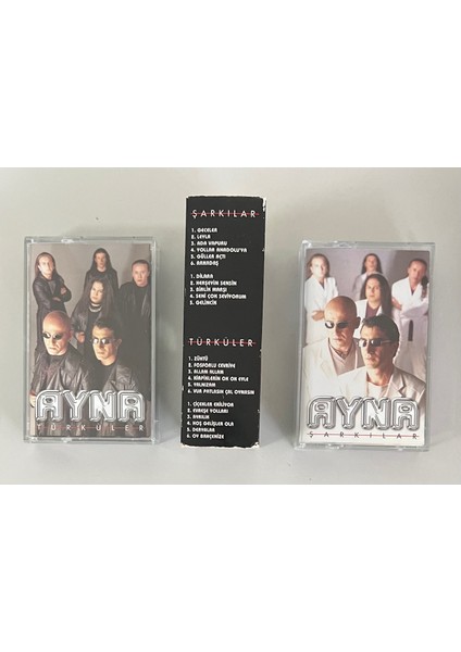 Ayna Şarkılar Şarkılar Türküler Çift Kaset (Orjinal Dönem Baskı Kaset) fiyatları