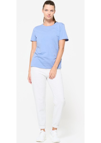 Domyos Kadın Buz Mavisi Spor Tişörtü - Fitness fiyatları