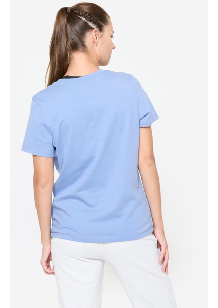 Domyos Kadın Buz Mavisi Spor Tişörtü - Fitness fırsatları