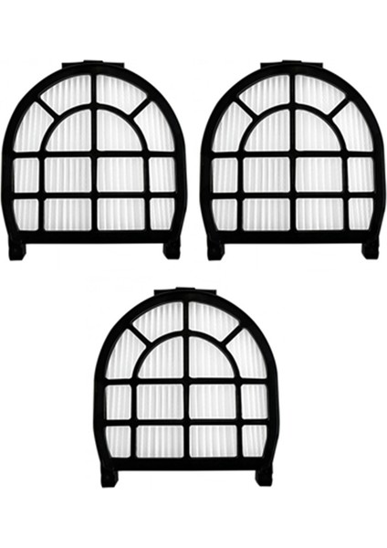 Shark Için Aksesuarlar,Lz600 Lz601 Lz602 Arka Filtre Ekran Elemanları Elektrikli Süpürge Aksesuarları Için 3 Adet Yedek Sünger Köpük (Yurt Dışından)