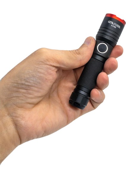 R.P5R USB Şarjlı El Feneri (Focus Özellikli) 450 Lümen