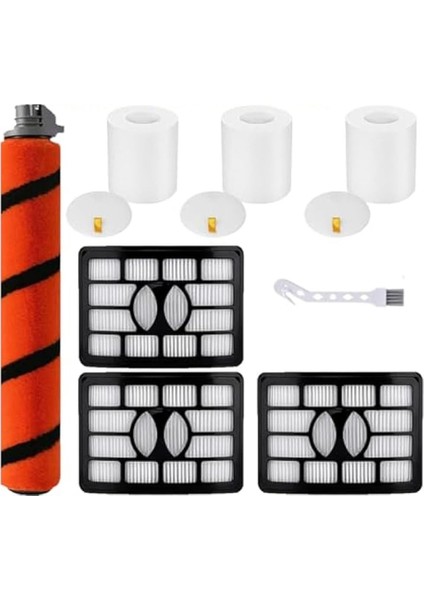 Shark Için Aksesuarlar,Rotator Pro Duoclean Lift-Away Zu780 Zu782 Zu785 Vakum Için 1 Fırça Rulosu 3 Motor Sonrası Filtre Köpük Ve Keçe Filtreler (Yurt Dışından) fiyatları