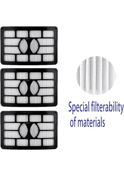 Shark Için Aksesuarlar,Rotator Pro Duoclean Lift-Away Zu780 Zu782 Zu785 Vakum Için 1 Fırça Rulosu 3 Motor Sonrası Filtre Köpük Ve Keçe Filtreler (Yurt Dışından) fırsatları