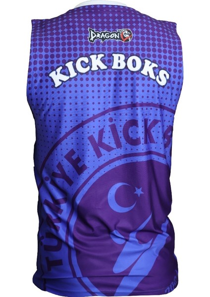 KF1007 Kick Boks Atleti Mavi Kick Boxing Atlet