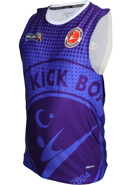 KF1007 Kick Boks Atleti Mavi Kick Boxing Atlet