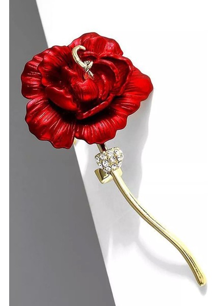 Black Magic Aşk Gülü Detaylı Broş Yaka Iğnesi fiyatları