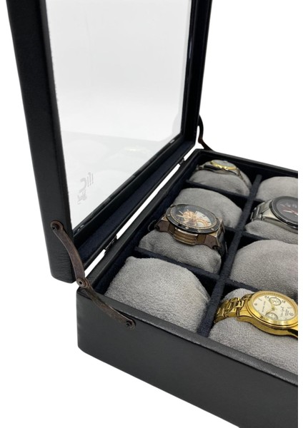 Diji 12'li Saat Kutusu Saat Çantası Siyah fırsatları