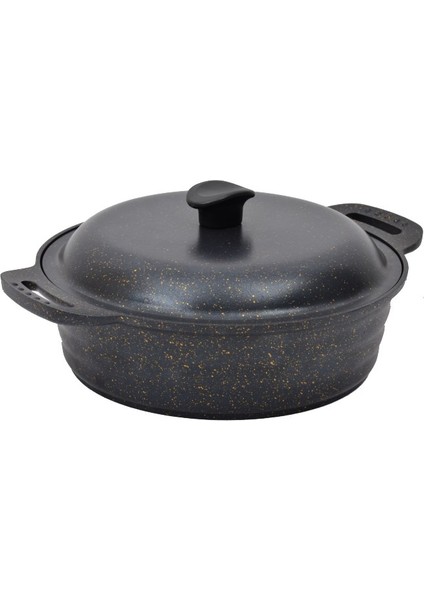 Campout Granit Döküm Kamp Tenceresi 28 Cm