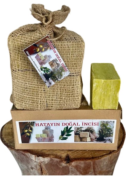 Hatay Defne Sabunu Zeytinyağlı ,1 Kg, %50 Defne %50 Zeytin,dan Tamaman Doğal El Yapımı